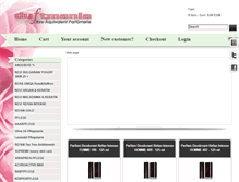 Tablet Screenshot of duftmania.at